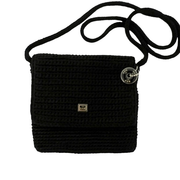 The Sak Bags The Sak Small Hand Crocheted Black Crossbody Handbag Poshmark